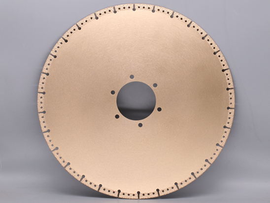 vacuum brazed diamond cutting disc