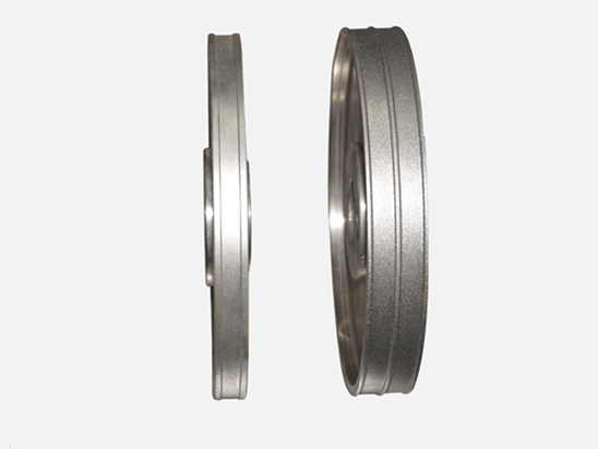 Diamond edge grinding wheel for optical glass